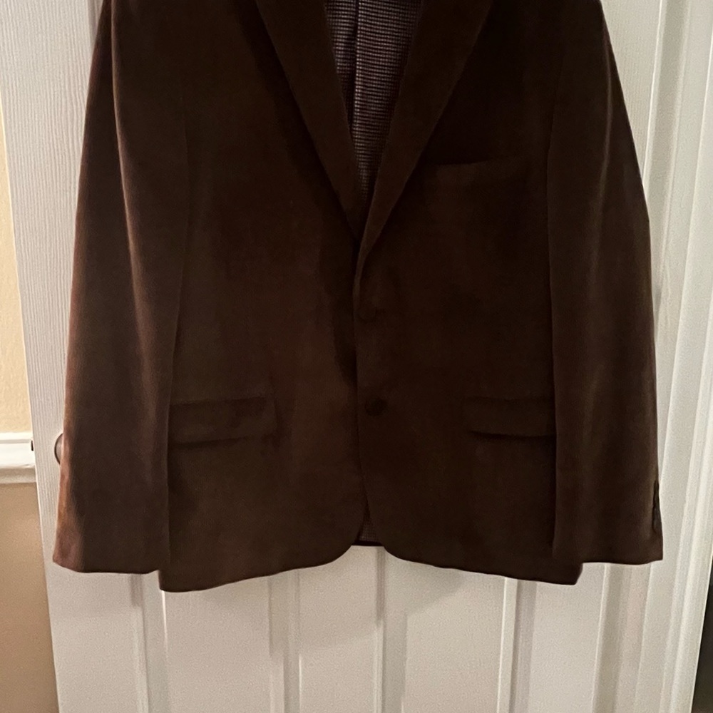 Men's Saddlebred Brown Corduroy Blazer Size 48R